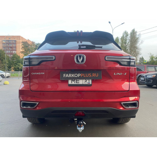Фаркоп Motodor на Changan CS55 Plus 2021- Арт. 97204 (оцинкованный шар)