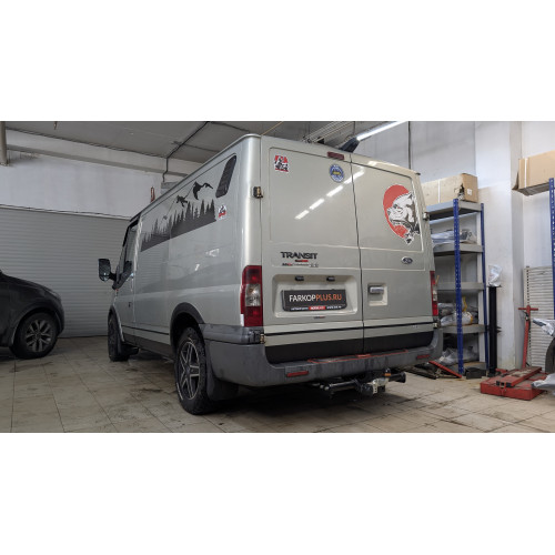 Фаркоп Лидер Плюс на FORD Transit 2000-2014  Арт. F116-F  (со ступенькой/без ступеньки)
