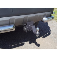 Фаркоп TCC для TOYOTA Land Cruiser 250 Prado 2024- Арт. TCU00423N (нержавеющий шар) (не подходит на комплектацию с функцией "свободные руки")