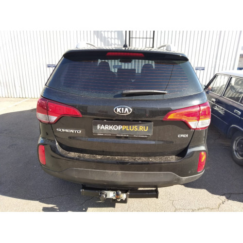 Фаркоп Лидер Плюс на KIA Sorento 2012–  Арт. H224-FC  (Крюк черный)