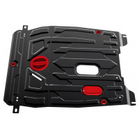 Защита Картера двигателя, КПП АвтоБроня для Daewoo Gentra 2013-2016, Сталь 45778 мм - Арт. 111.01312.1