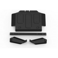 Защита Картера двигателя АвтоБроня для JAC T8 2019-, Сталь 45778 мм - Арт. 111.09210.1