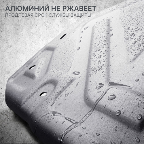 Защита Дифференциала Rival для Jetour Traveller 2023- I, Алюминий 3 мм - Арт. 333.0945.1