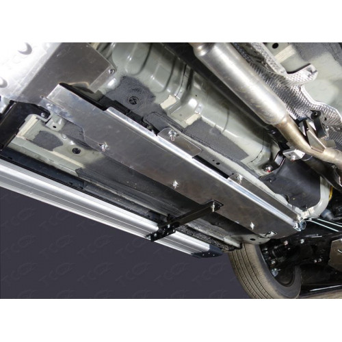 Защита Топливных трубок ТСС для Mitsubishi Outlander 2012-2021, Алюминий 4 мм - Арт. ZKTCC00129