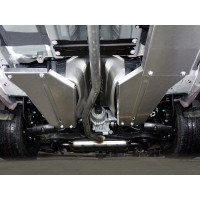 Защита Топливного бака ТСС для Mazda CX-9 2016- (II), Алюминий 4 мм - Арт. ZKTCC00336
