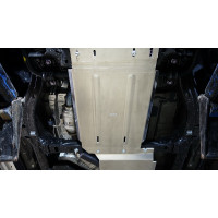Защита АКПП ТСС для Toyota Land Cruiser 250 Prado 2024-, Алюминий 4 мм - Арт. ZKTCC00709